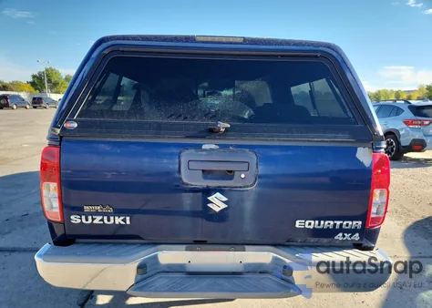 2010 Suzuki Equator Rmz-4 from USA, damaged, VIN 5Z61D0EV1AC431901